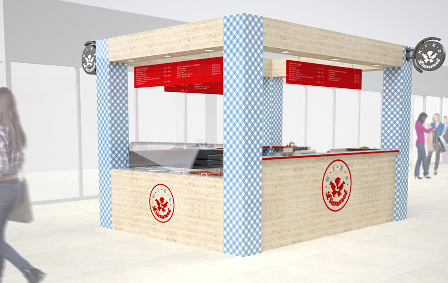Gastronomie Ladeneinrichtung Einkaufscenter